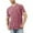 Pink, variant on Sngxgn Men's Short Sleeve Crewneck T-Shirt(Black,L)