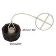 thumbnail image 3 of Unique Bargains 2Pcs 35mm Female Thread Replacement Fuel Oil Tank Cap, 3 of 3