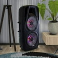 thumbnail image 5 of beFree Sound 2x's 12 Inch Woofer Portable Bluetooth Powered PA Tailgate Party Speaker, 5 of 11