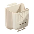 thumbnail image 4 of HINTRMENT Folding Trash Bin Compost Container for Kitchen Beige 1Set Recycling Solutions, 4 of 8