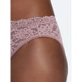 thumbnail image 5 of Joyspun Women's Lace Cheeky Panties, 3-Pack, Sizes XS-3XL, 5 of 9