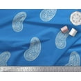 thumbnail image 3 of Soimoi Poly Georgette Fabric Paisley Block Print Sewing Fabric Yard 52 Inch Wide, 3 of 3