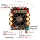 thumbnail image 2 of ZK-6002 Audio Amplifier Board 2.0 Stereo with High and Low Frequency Modulation 600W+600W TPA3255, 2 of 5