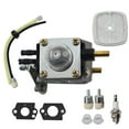 thumbnail image 6 of Carburetor C1UK54A Carb with Fuel Line Fits for Mantis Tiller 7222 7222M 7225 7920, Cultivator TC-210 HC-1500, Echo 12520013123, 6 of 7