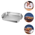 thumbnail image 3 of POINTERTECK Rectangular Grilled Tray Home Cooking Dish Double Ears Design Bakeware Pan, 3 of 6