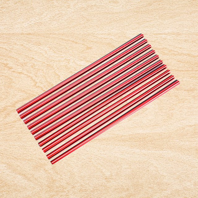 Cubierta de salida de aire tira decorativa de coche en forma de U para decoración de coche (rojo)