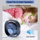 thumbnail image 5 of Ventilador mínimo USB (azul) JFHHH pequeña, 5 of 5
