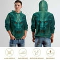 thumbnail image 6 of LAOLIUSN Men's Novel Dragon Hoodie 3D Print Graphic Hoodies Casual Cool Sweatshirt Pullover Size S–4XL, 6 of 7