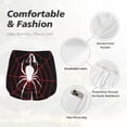 thumbnail image 4 of Salouo Spider On The Web Print Women's 2 in 1 Running Shorts Double-Layer Shorts Athletic Workout Gym Yoga Shorts Running Shorts for Women-XX-Large, 4 of 7