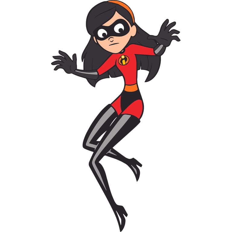 Incredibles Parr Family Decal Sticker - Dash, Violet, Elastigirl, Mr. Incredible - 7.5"x2.5"