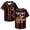 Brown, variant on Wyatt Flores Bucking Bin Chicken Tour 2026 Merch Baseball Jersey V-Neck Shirt Women Men Short Sleeve Streetwear Clothes