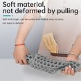 thumbnail image 5 of Silicone Sink Protector for Kitchen,Sink Protector Grid for Bottom of Center Drain Sink,Non- Heat Resistant Liner for Farmhouse Porcelain Sink, 5 of 7