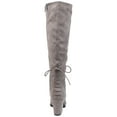 thumbnail image 4 of Journee Womens Leeda Block Heel Knee High Boots, 4 of 10