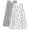 Grey, variant on Bublo Baby Wearable Blanket, Cotton Sleep Sacks for 3-6 Months, 2 Pack Unisex Sleeping Bag Sack, Small Size, 2-Way Zipper, 0.5 Tog Breathable Cotton