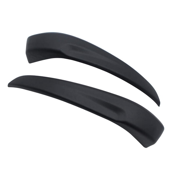 2 protectores laterales para maletas de motocicleta, reemplazan el contenedor de la caja de equipaje de la motocicleta. Top de 28.6 cm