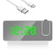 thumbnail image 2 of LED Digital Projection Alarm Clock Table Electronic Alarm Clock with Projection Time Projector Bedroom Bedside Clock B, 2 of 5