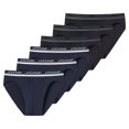 thumbnail image 1 of UNCOVER by SCHIESSER Paquete de 6 Calzoncillos para Hombre - Calzoncillos Rio, Serie "Uncover", Cintura con Logotipo Negro / azul oscuro M (Medium), 1 of 5