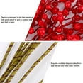 thumbnail image 6 of Raindrops Red Artificial Pip Berry Stems for DIY Crafts Decor Perfect for Weddings and Christmas Tree Decorations 30.00 Inches, 6 of 8