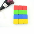 thumbnail image 2 of Miangastore 24PCS 5x5cm Small Square Magnetic Black Board Eraser for Home School and Office (Random Color), 2 of 8