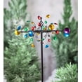 thumbnail image 3 of Plow & Hearth Horizontal Cups Garden Wind Spinner, 3 of 3