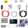 thumbnail image 4 of Adecuado para teléfono móvil S8/S9 a TV TIPO C a HDMI HD mismo cable de pantalla USB3.1 Cable de pantalla de proyección Android K, 4 of 6