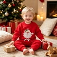 thumbnail image 6 of xaweyi Toddler Baby Boy Fall Winter Clothes Long Sleeve Crewneck Pullover Sweatshirt Jogger Pants Set 2 Piece Outfit,Sizes 18-24 Months, 6 of 9