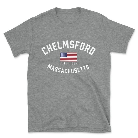 Chelmsford Massachusetts Patriot Men's Cotton T-Shirt