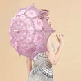 thumbnail image 3 of Shooting Props Photography Decorative Umbrella for Weddings and Events with Lace Design Wooden Handle 82cm Diameter Non-Functional Prop Accessory for and, 3 of 7