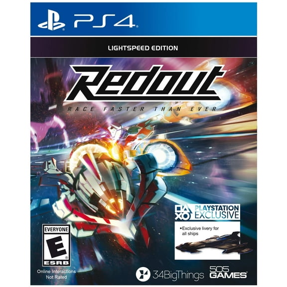 Redout, 505 Games, PlayStation 4, 812872019246