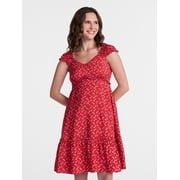 Womens Empire Waist Mini Dress, Sizes XS-XXXL