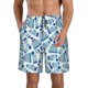 thumbnail image 1 of Fotbe Winter Knit Hat and Socks Trajes de Baño Estampados para Hombre, Shorts de Verano de Secado Rápido, Ropa de Playa, Bañadores-Medium, 1 of 6