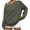 42#Dark Gray, variant on Fall Fashion Womens Off Shoulder Sweatshirt Slouchy Pullover Tops Solid with Pocket