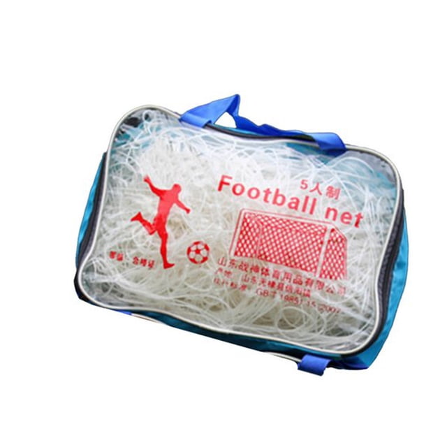 Wosthever Red de portería de fútbol, campo de entrenamiento deportivo, red para puerta de fútbol, accesorio de práctica escolar Deportes y aire libre