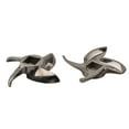 thumbnail image 2 of Mosiee 2 Pcs Size #12 Meat Grinder Cutter Blade New For Electric Or Manual Metal, 2 of 9