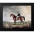 thumbnail image 2 of Cooper, Abraham 18x15 Black Modern Framed Museum Art Print Titled - A Young Gentleman In a Grey Hat On a Bay Hunter, 2 of 5