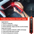 thumbnail image 3 of Kenally Probador de circuito eléctrico 6-24V DC pluma de prueba de conducción automotriz probadores de voltaje de coche herramientas de diagnóstico Vehículos, repuestos y accesorios Mis Kenally VI021892-01, 3 of 6