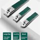 thumbnail image 2 of Green 6-piece nail scissors set, ear pick, nail clippers, h, Complete Nail Care Set for Home and Travel, 2 of 5