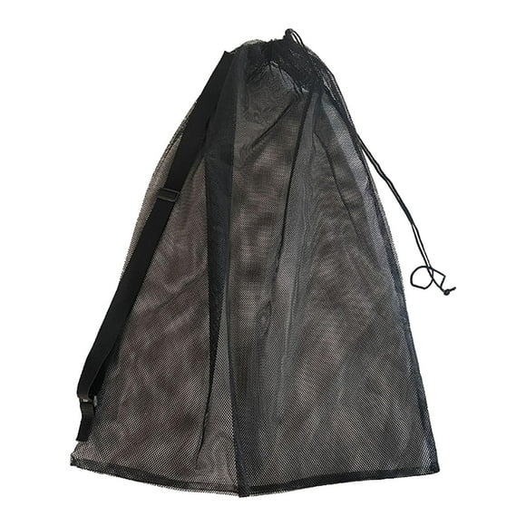 Large Ball Net Bag Mesh Equipment Ball Bag Drawstring Ball Bag Carrying Bag Mesh