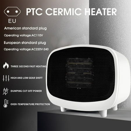 

Mini Office Desk Heater Durable Fast Heating Heater for Home Desktop Decoration
