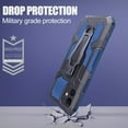 thumbnail image 4 of Shockproof Multifunction Case For IPhone 14 13 12 11 Pro Max Plus Protection Bring Bracket Kickstand With Belt Clip Phone Case, 4 of 4