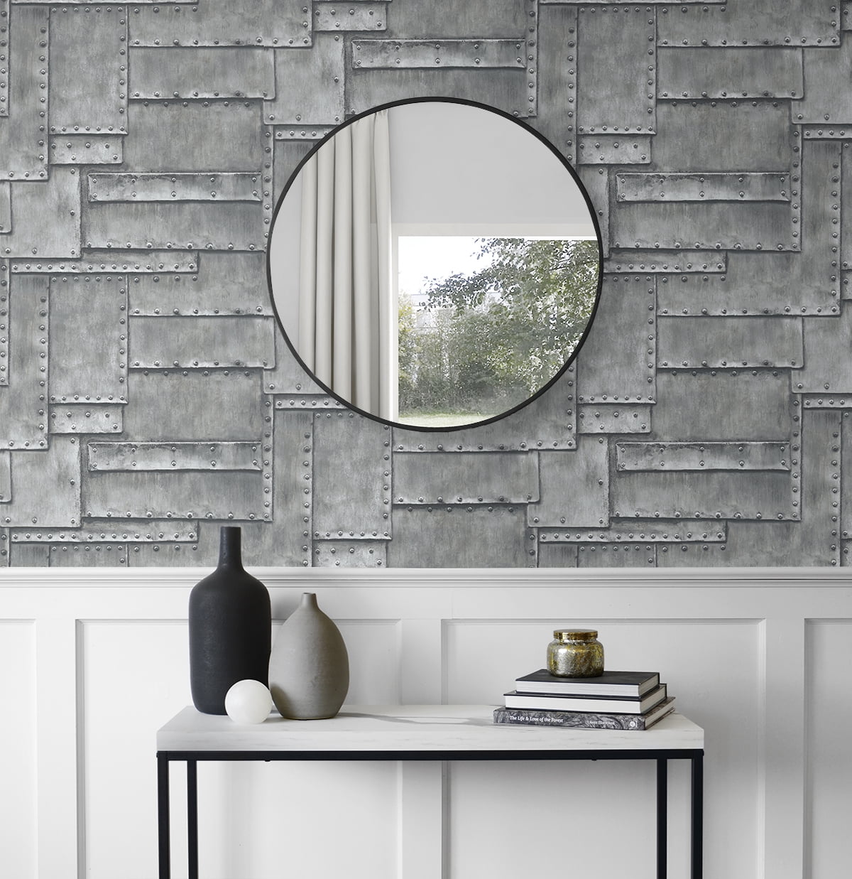 NextWall Fuselage Panel Peel and Stick Wallpaper