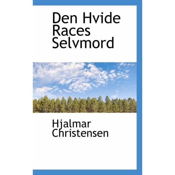 Den Hvide Races Selvmord, (Paperback)