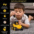 QiShi RC Construction Truck Duo，Remote Control Excavator and Bulldozer
