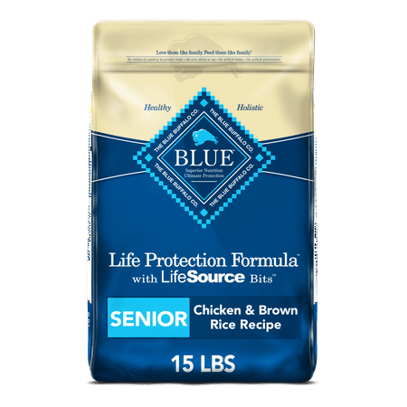 UPC 859610000159 product image for Blue Buffalo Life Protection Formula Natural Senior Dry Dog Food  Chicken and Br | upcitemdb.com