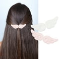 thumbnail image 2 of Plush Angelic Wing Hairclip for Women Child Cosplay Accessories Hair Clip Party Headwear Hairpin Halloween Headdress, 2 of 9
