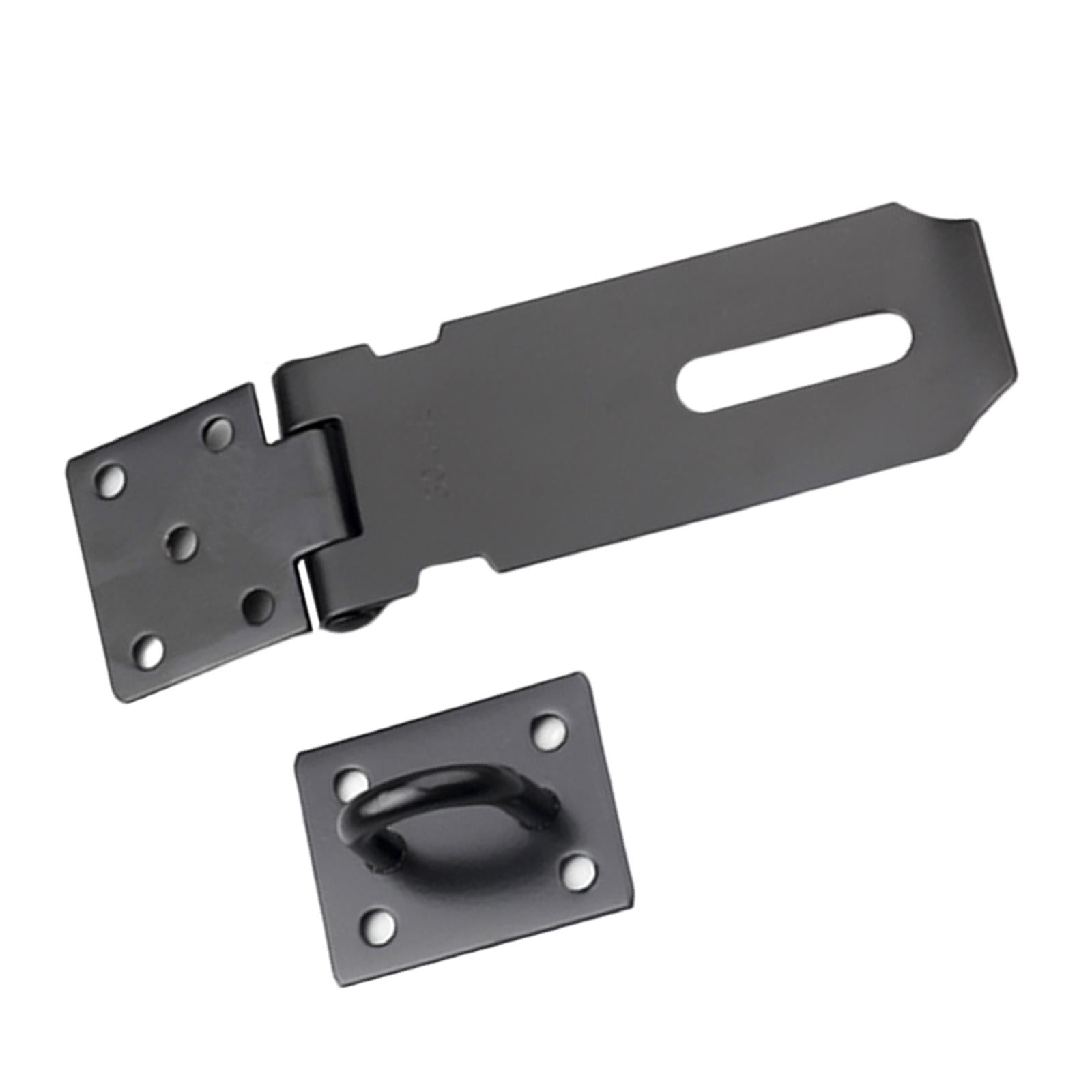SALE 6 inch 150 mm hasp and staple black metal Box of 10 