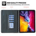 thumbnail image 3 of Dteck Case for iPad Pro 11 inch 2022/2021/2020/2018, iPad Air 5th/4th Generation 10.9 inch, Smart with Card Holder Auto Sleep/Wake Cover Protective Soft PU Leather Case for Apple iPad Pro 11", Black, 3 of 6