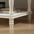 thumbnail image 3 of KULAGAGA Accent Table with 2 Drawers and Open Shelf: for Bedroom or Living Room,White, 3 of 8