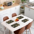 thumbnail image 3 of Camouflage Placemats Set of 4 Camo Table Mats for Party Kitchen Dining Decoration Cabin or Rustic Lodge Place Mat for Table Holiday Decor Indoor Outdoor 18"x12" Washable Farmhouse Hunting, 3 of 4