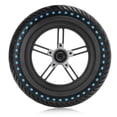 thumbnail image 1 of Rubber Rear Wheel Tyre Hub, Rear Wheel Tire Hub Set Tubeless Anti Skid High Toughness  For Maintanence Blue, 1 of 8